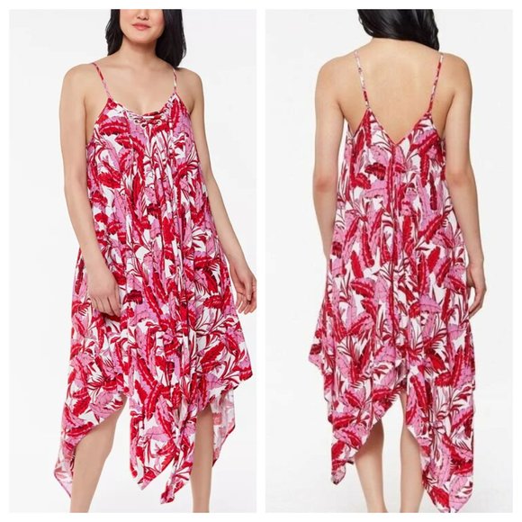 Jessica Simpson Paradiso Palm Lace Front Cover Up - Picture 5 of 7